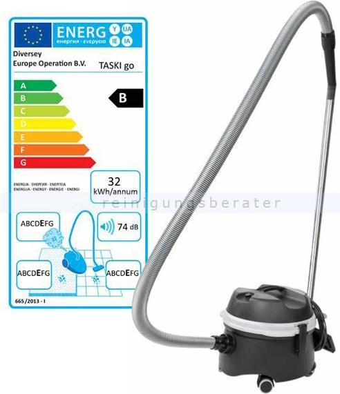 Actual product image Taski Diversey ® go vacuum cleaner, usable capacity 16 l, bag capacity 8 l, 900 W, vacuum 22 kP...