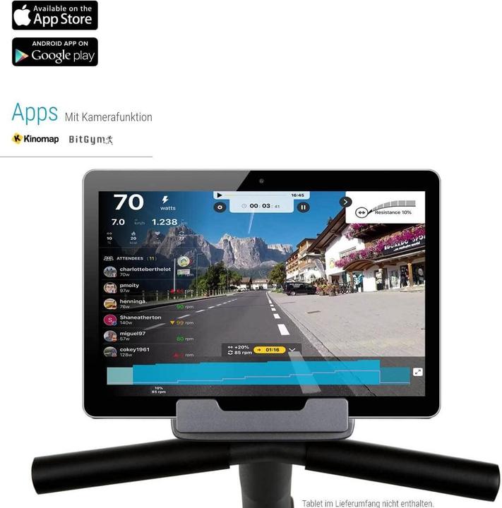 Actual product image Hammer Fitness CleverFold RC5