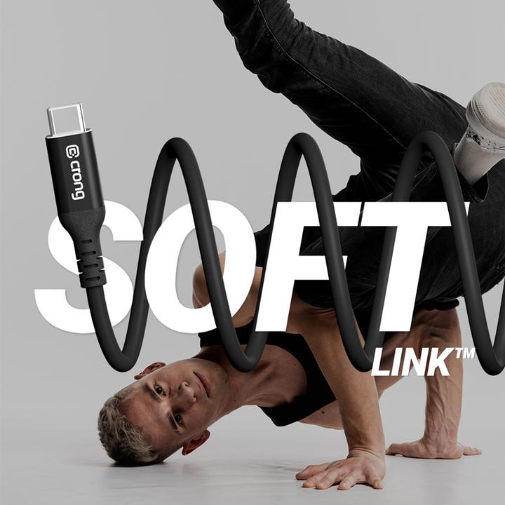 Image du produit Crong USB C Kabel 5A 100W 25cm schnell (0.25 m, 100 W)