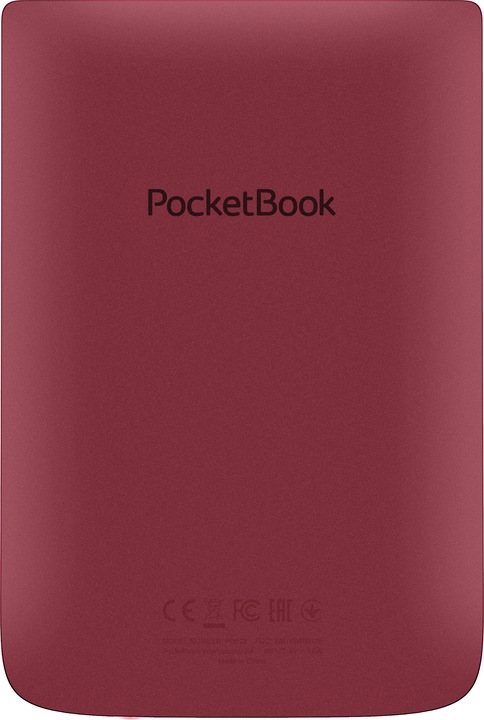 Actual product image PocketBook Touch Lux 5 (6", 8 GB, Ruby Red)