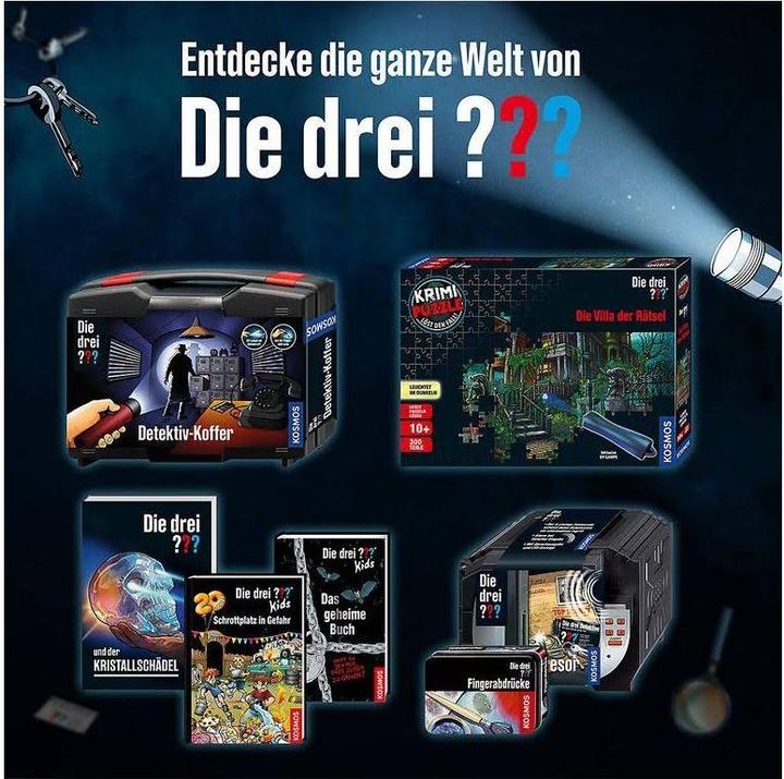 Produktbild Kosmos Detektivausrüstung Die drei??? Fingerabdrücke
