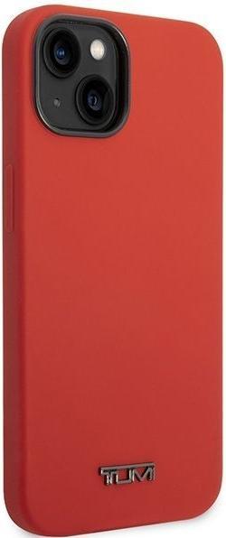Actual product image Tumi TUHCP14SSR iPhone 14 6,1" czerwony/red hardcase Liquid Silicone (Apple iPhone 14)
