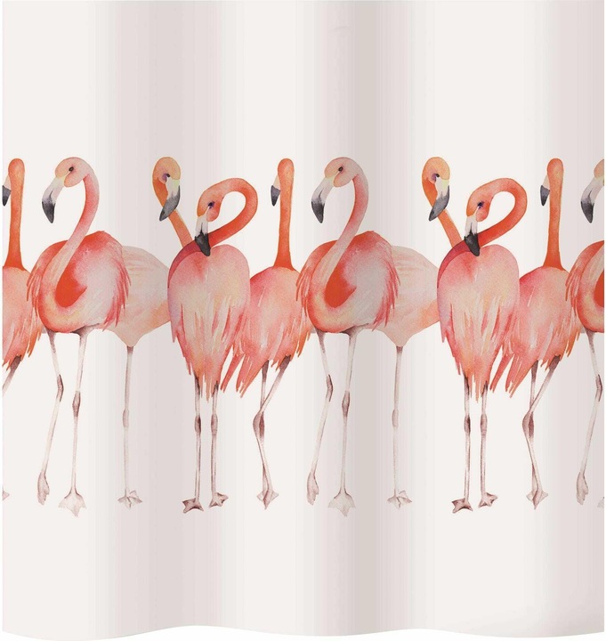 Image du produit Diaqua Rideau de douche textile Flammant (120 x 200 cm)