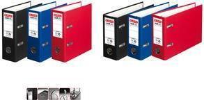 Actual product image Herlitz PP file maX.file protect, A5 landscape, black spine width: 75 mm, PP plastic cover, insertable spine (A5, 75 mm, 1 pcs.)