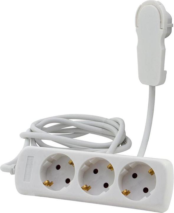 Actual product image REV Power strip 3-fold 2m (3x, 2 m)