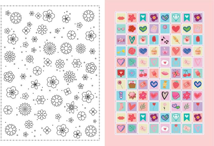 Produktbild Stickerbuch Love I Über 1000 Sticker