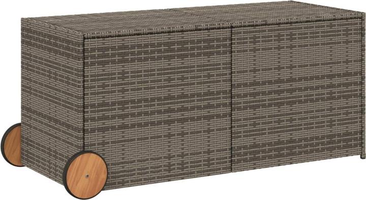 Image du produit VidaXL Gartentruhe mit Rollen 283L