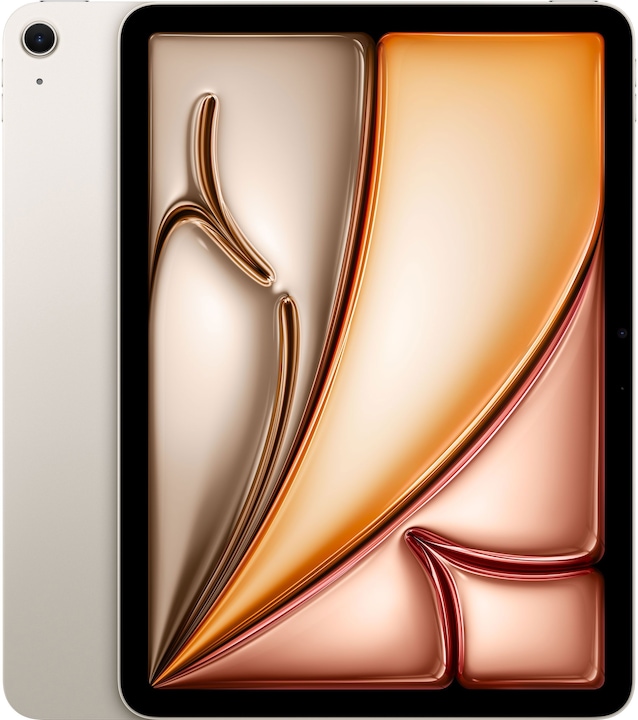 Produktbild Apple iPad Air 11 2024 (M2) (nur WLAN, 11", 256 GB, Starlight)