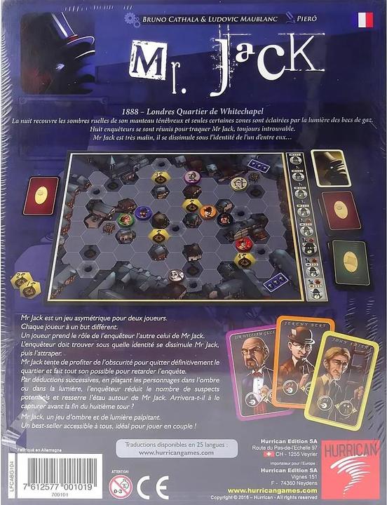 Produktbild Asmodée MJA01 (Französisch, 1 - 2 Spieler)