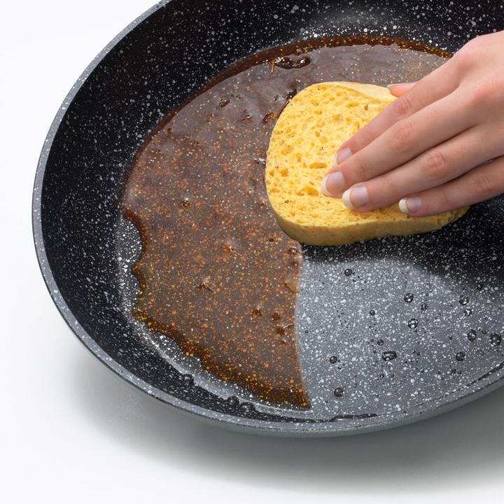 Produktbild Stoneline ® Crêpes-Pfanne 25 cm, mit Teigverteiler (25 cm, Crêpe Pfanne, Aluminium)