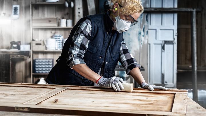 Actual product image Bosch Professional Zubehör Expert M480 abrasive net roll, 93 mm, 5 m, G 240 (240)