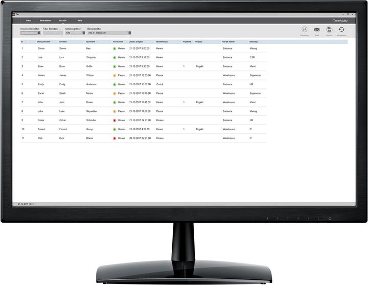 Image du produit Safescan Logiciel TimeMoto PC Plus