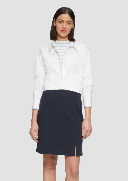 Actual product image S.Oliver Rock Rock aus Strukturjersey mit Schlitz (44)