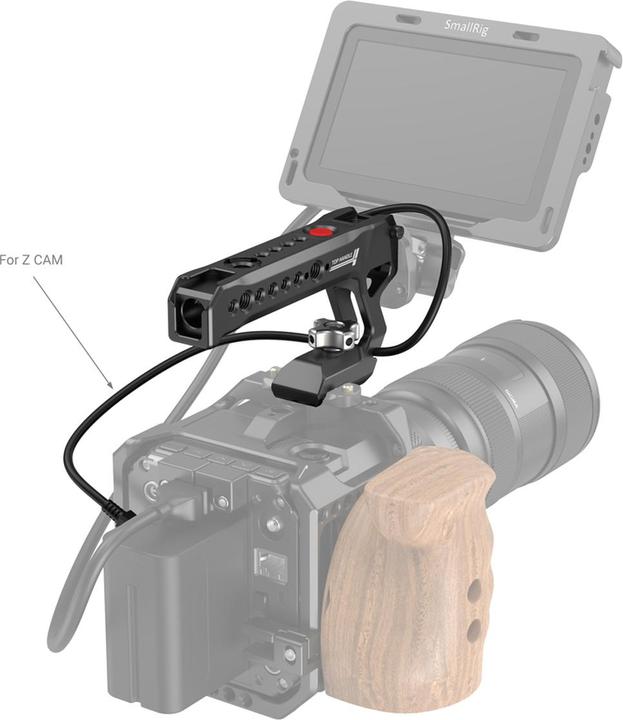 Image du produit SmallRig Poignée supérieure OTAN avec déclencheur à distance pour le démarrage et l'arrêt de l'enregistrement (Poignée)