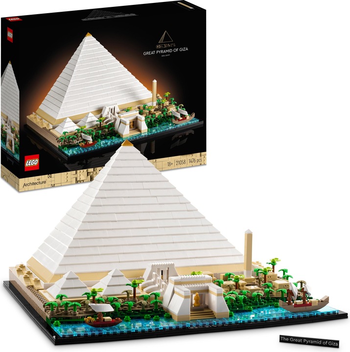 Produktbild LEGO Cheops-Pyramide (21058, LEGO Architecture)