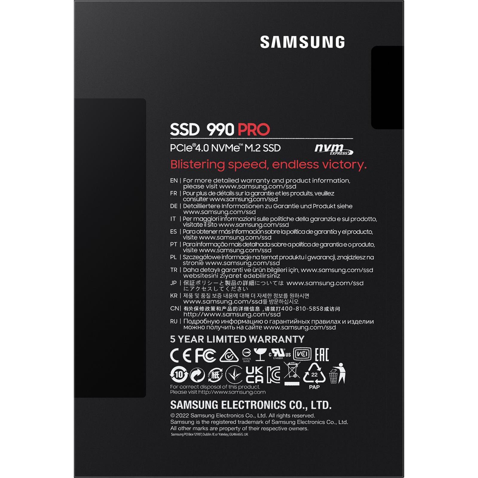 Samsung 990 Pro (1000 GB, M.2) - buy at Digitec