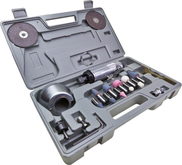 Actual product image Dema Compressed air cut-off grinder-polisher set 20 pieces | 6.2 bar (Cut-off machine)
