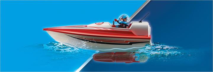 Actual product image Playmobil Speedboat with underwater motor (70744, Playmobil Sports & Action)