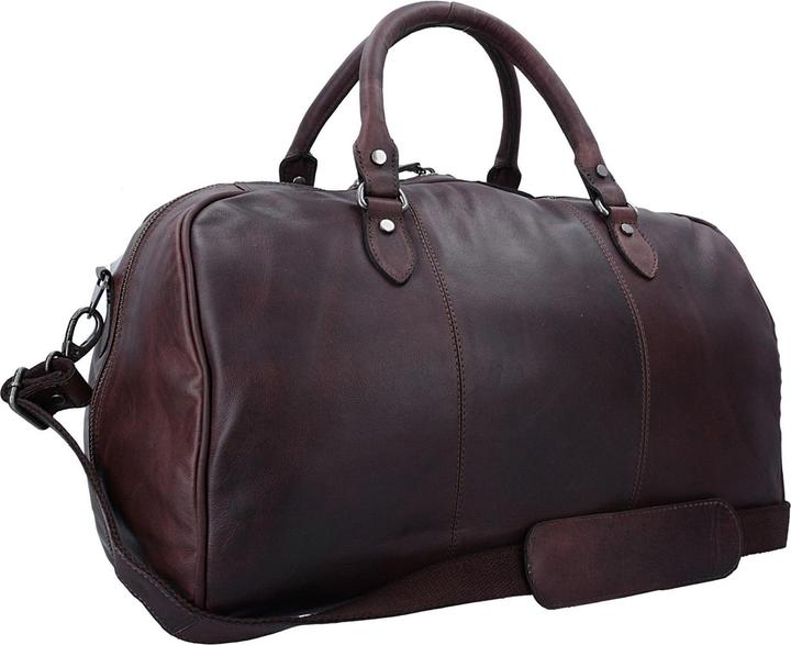 Actual product image Chesterfield Leren Reistas / Weekendtas Liam - 35 litres - Bruin (34.80 l)