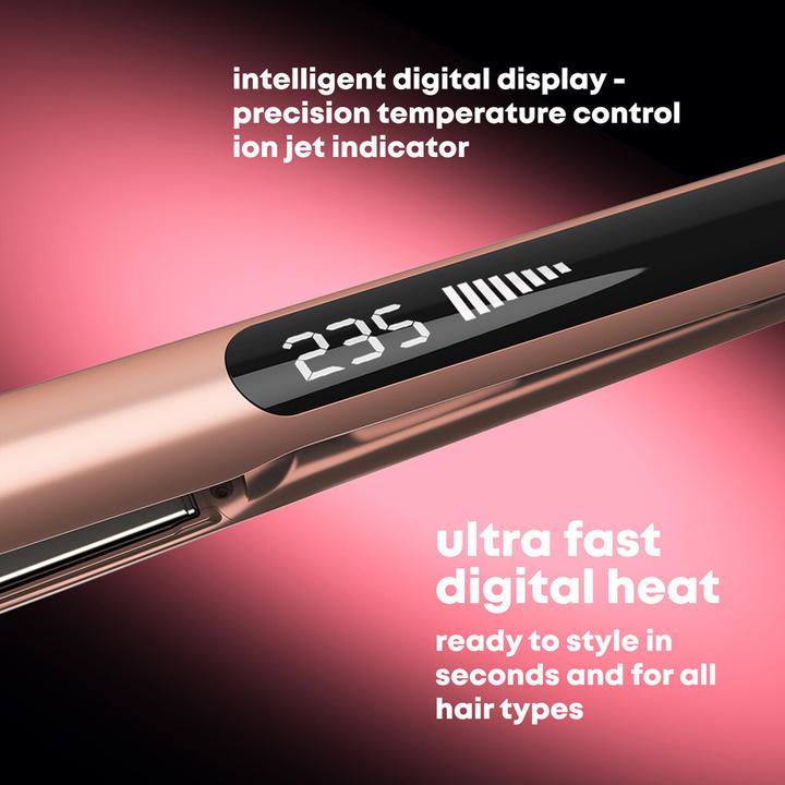 Immagine prodotto Revamp ST-1900GD-EU Dynamic Straight & Style Ceramic Hair Straightener (Piastra per capelli)