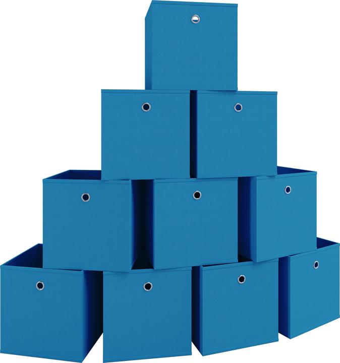 Image du produit VCM Lot de 10 boîtes pliantes en tissu Boxas (27 cm, 10x)