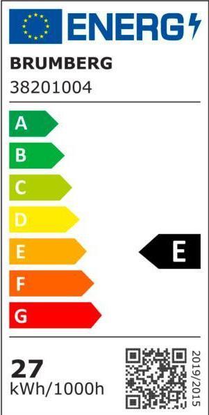 Energie-Label Brumberg LED-Flexband (Weiss, 500 cm, Indoor)