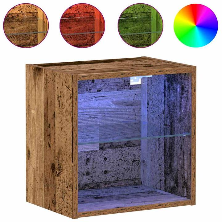 Produktbild vidaXL Schwebendes Regal (28.50 x 40 x 40 cm)