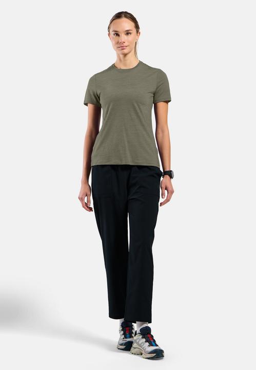 Immagine prodotto Odlo Women's Merino Tencel Plain T-Shirt Crew Neck S/S (S)