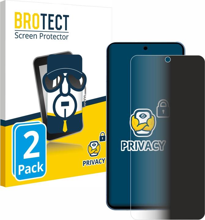 Actual product image BROTECT Anti-spy privacy film Blue light protection film (2 Piece, Google Pixel 8 Pro)