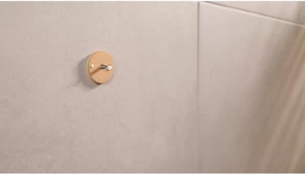 Actual product image tesa MOON WHITE Towel hook incl. adhesive solution without drilling