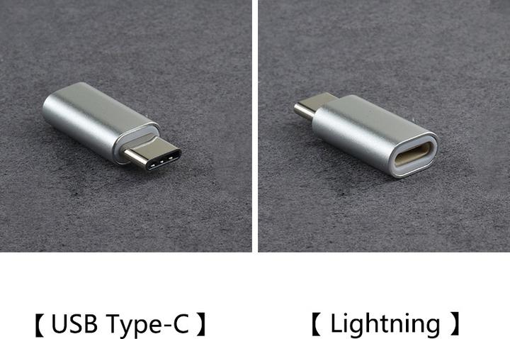 Actual product image Deltalabs USB C auf Lightning Mini Konverter Adapter (USB Type C, Lightning)