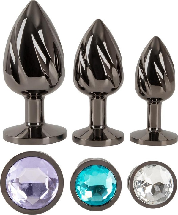 Immagine prodotto Anos Set di butt plug in metallo