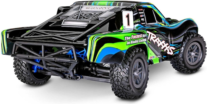 Immagine prodotto Traxxas Slash 4x4 Bl2s Green 1/10 Short-Course Rtr Senza Batteria/Caricabatteria (RTR pronto all'uso)