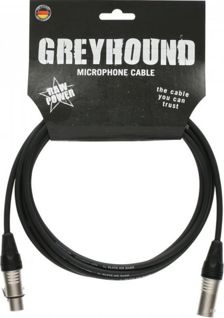 Actual product image Klotz GRG1FM02.0 GREYHOUND (2 m, XLR Cables)