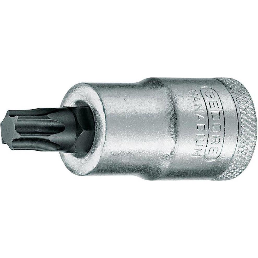 Gedore, Steckschlüssel + Stecknuss, ITX 19 T27 Schraubendrehereinsatz 1/2" TX T27