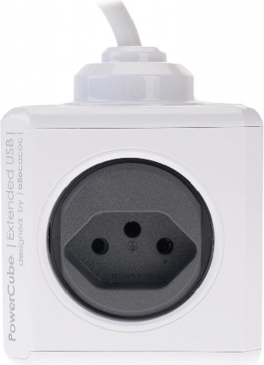 Produktbild Allocacoc PowerCube Extended S+ (4 x, Typ 13, USB-A, 1.50 m)