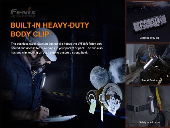 Actual product image Fenix WT16R (12.70 cm, 300 lm)