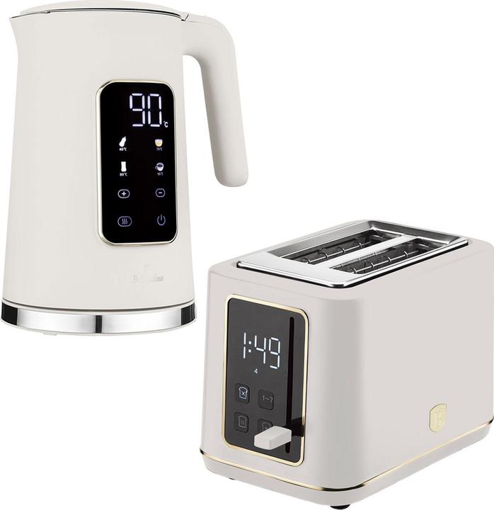 Produktbild BerlingerHaus Hochwertiges Frühstücksset: Eleganter Wasserkocher & hochmoderner Toaster mit LED-Display