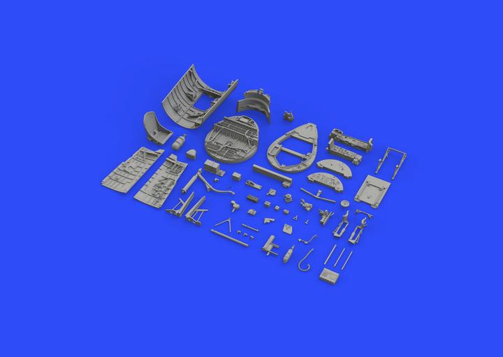 Actual product image Eduard F4U-1D for Tamiya