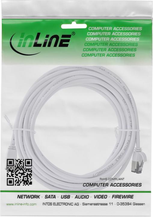 Produktbild InLine Patchkabel slim (U/FTP, CAT8.1, 2 m)
