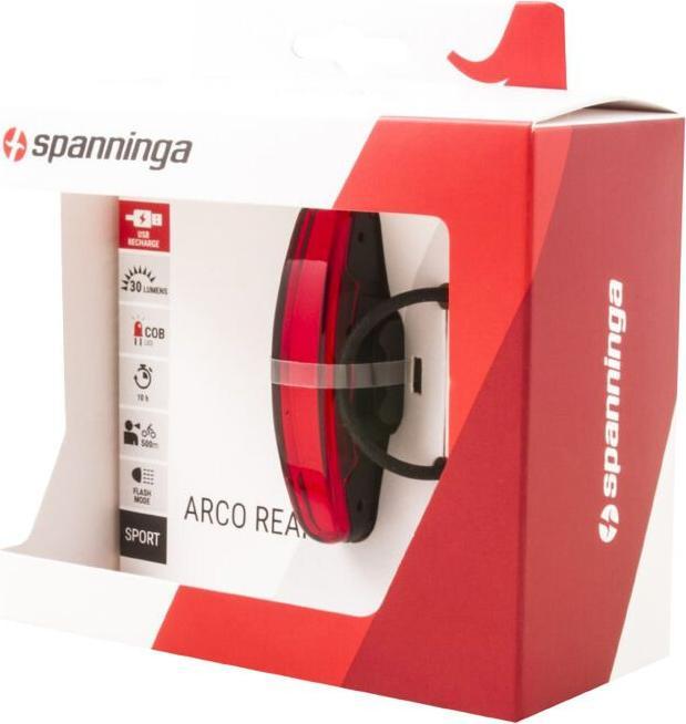 Produktbild Spanninga Arco Flash Rechargeable Rear Light (30 lm, 30 lm)