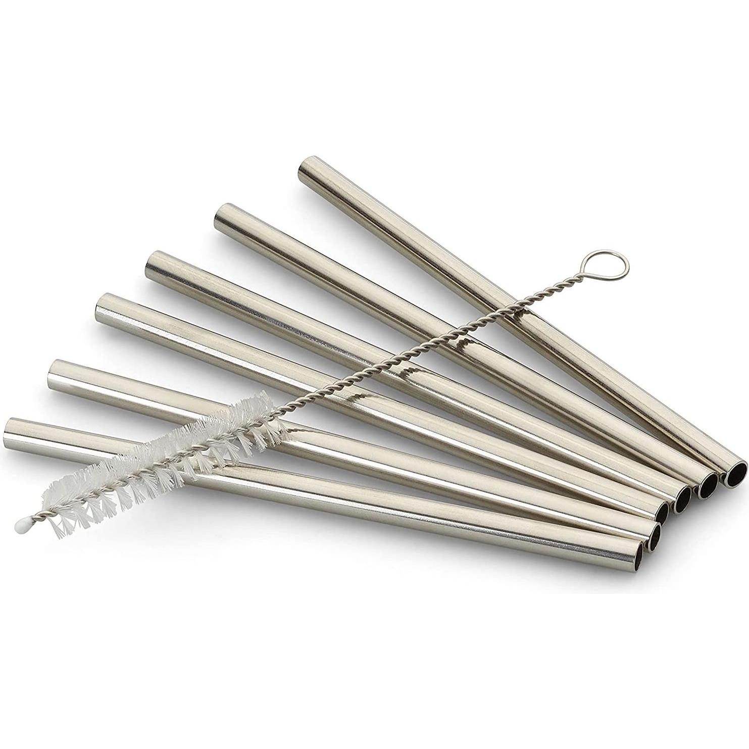 Echtwerk Trinkhalme small Edelstahl EW-TH-1798, Cannucce, Argento