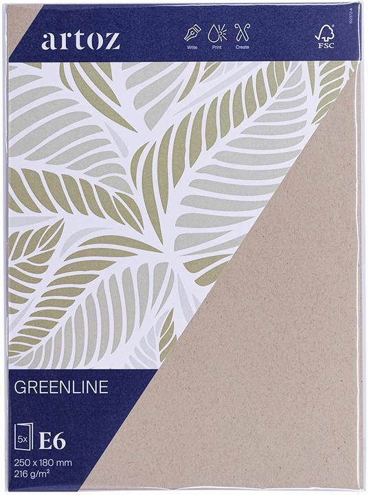 Actual product image Artoz Green Line Karten E6 desert (E6, 216 g/m²)