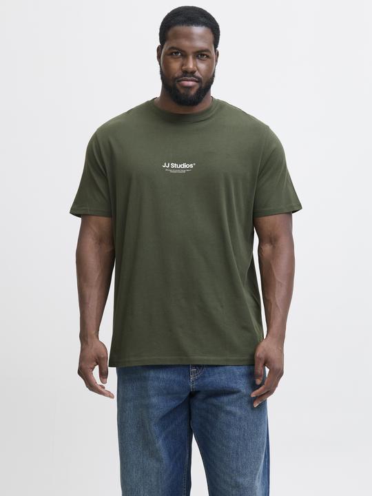 Actual product image Jack & Jones Jjesoho Tee Ss Crew Neck Noos Pls (7XL)