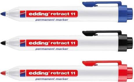Produktbild Edding Permanent Marker 11 blau (Blau, 3 mm, 1 x)