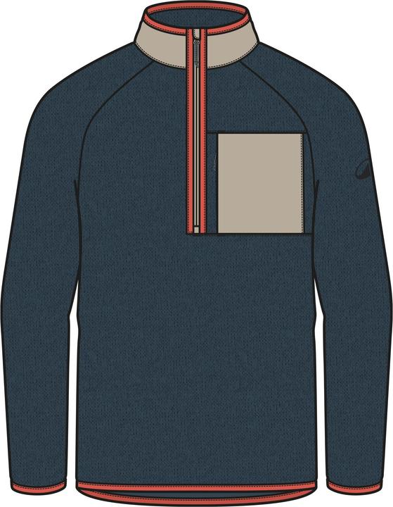 Produktbild Quechua Wanderpullover halber Reissverschluss Polyester (L)