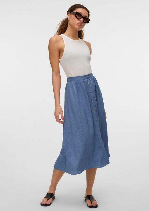 Produktbild Vero Moda VMMELANEY Hohe Taille Langer Rock Rock (XL)