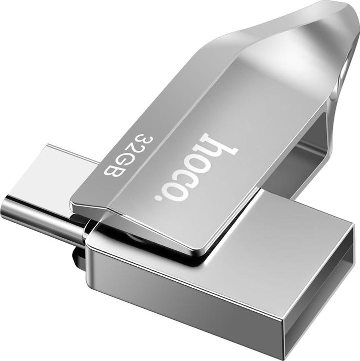 Productafbeelding Hoco Memory cards pendrive USB A + USB C UD8 32GB USB3.0 + USB C (32 GB, USB-A, USB-C)