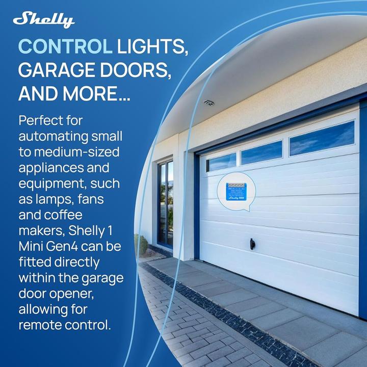 Immagine prodotto Shelly 1 Mini Gen4 (Attuatore dell'interruttore)