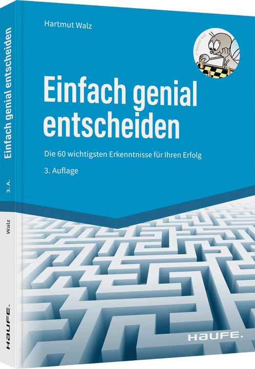 Actual product image Einfach genial entscheiden (German, Hartmut Walz, 2022)